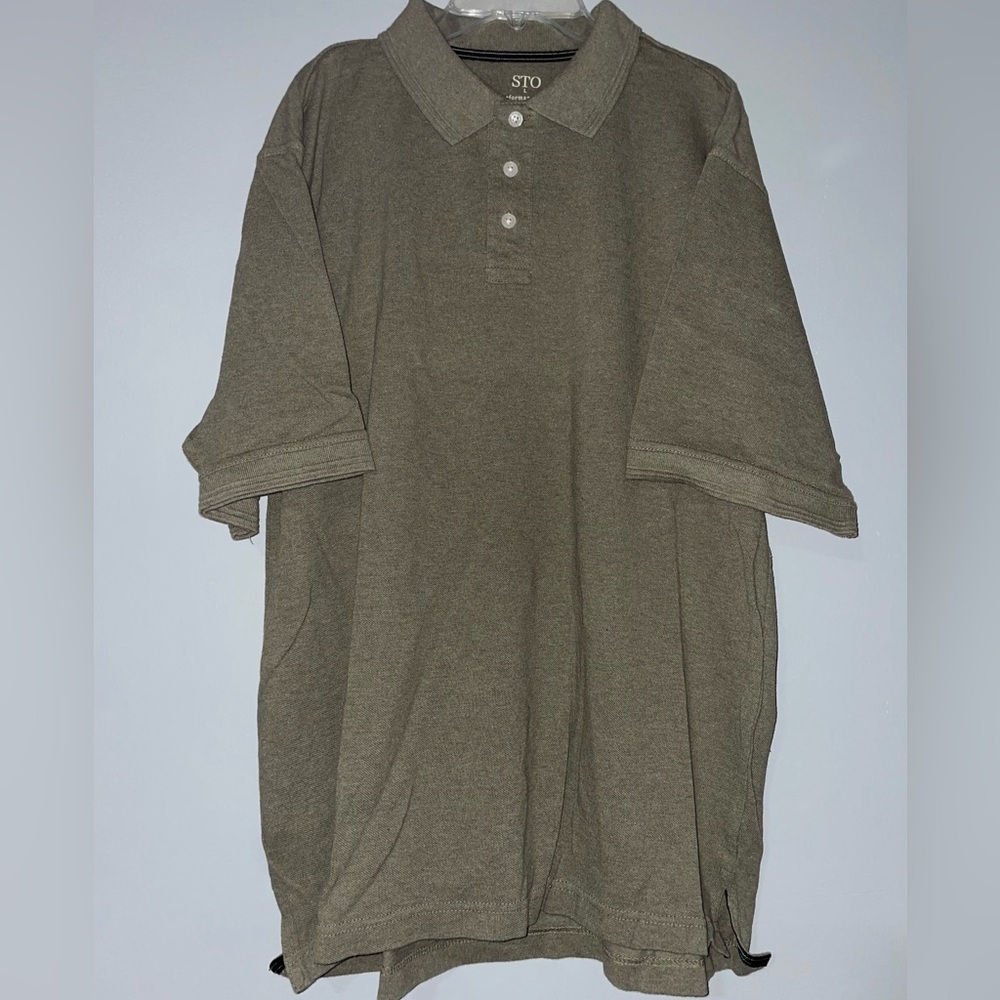 🍸Men's Olive Polo Shirt
